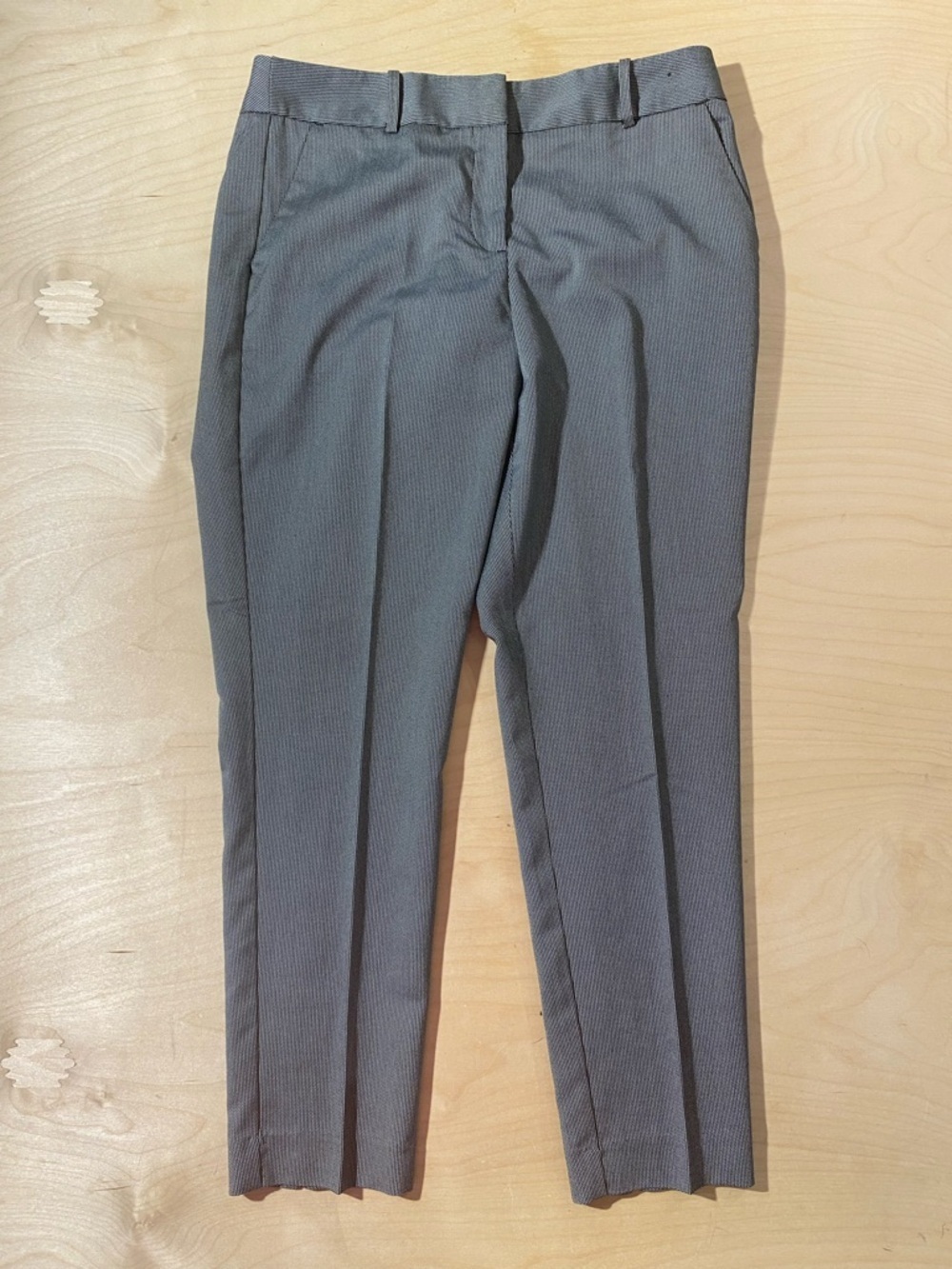 Worthington Black and White Herringbone Modern Fit Dress Pants 8 (RB)